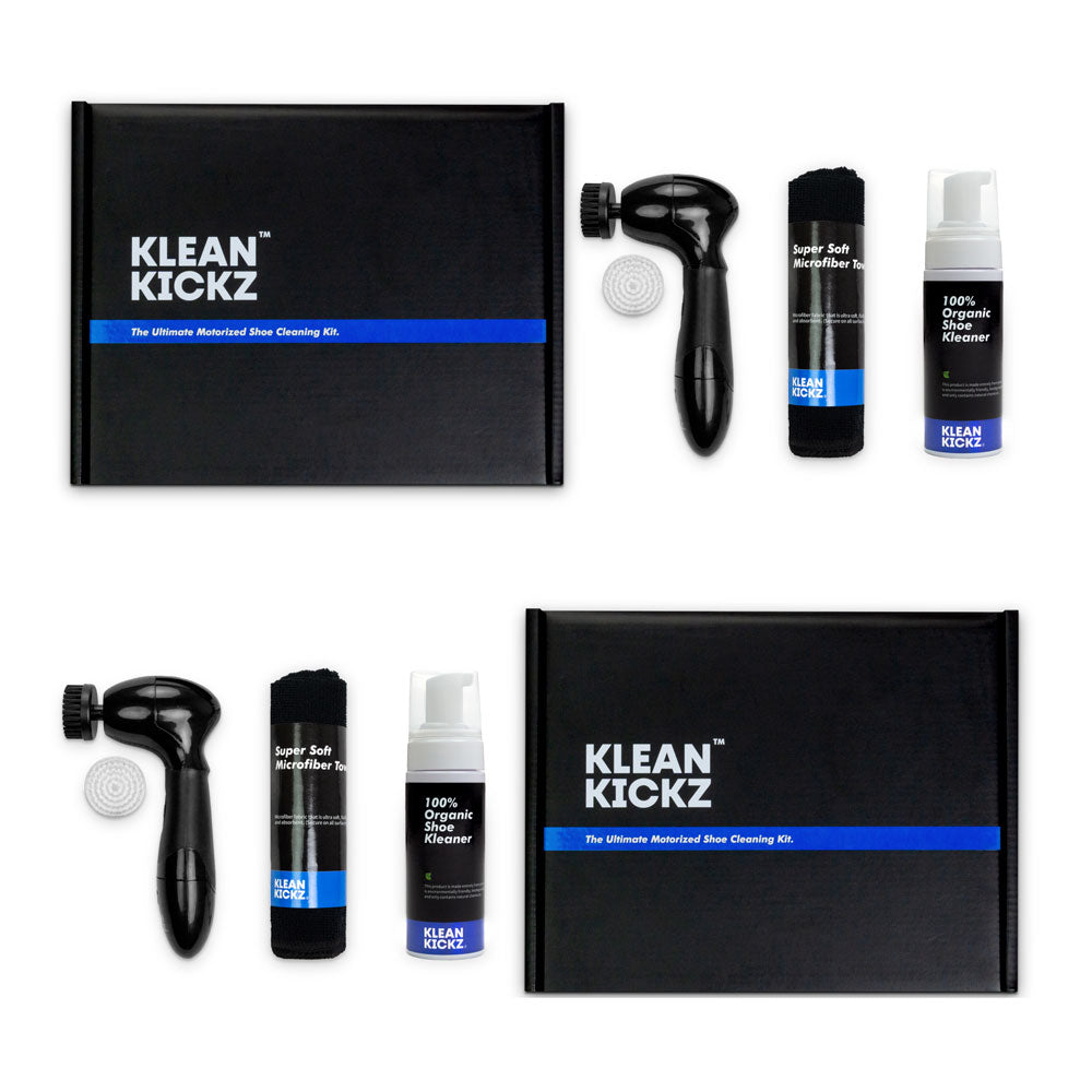 Klean Kickz™ Motorized Shoe Cleaner (Double Gift Bundle)