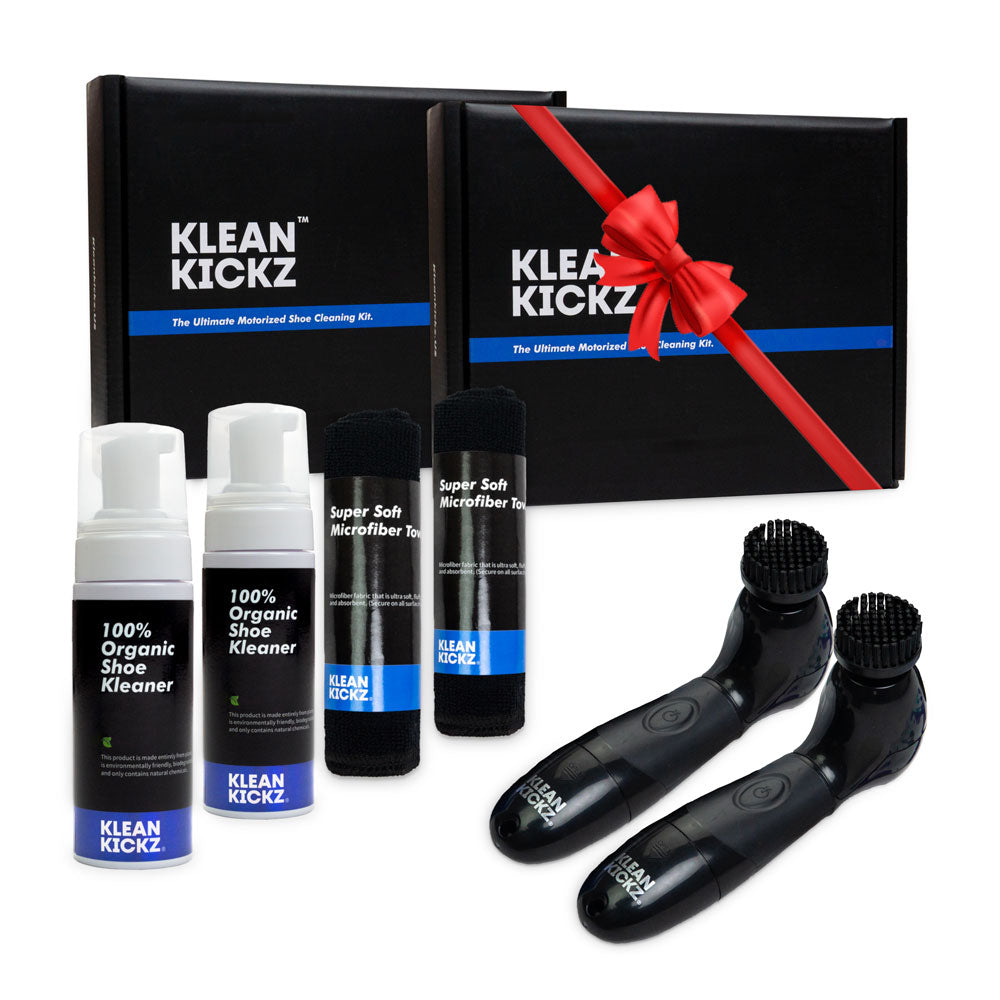Klean Kickz™ Motorized Shoe Cleaner (Double Gift Bundle)