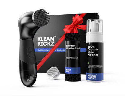 Klean Kickz™ Motorized Shoe Cleaner & Foam Bottle Combo